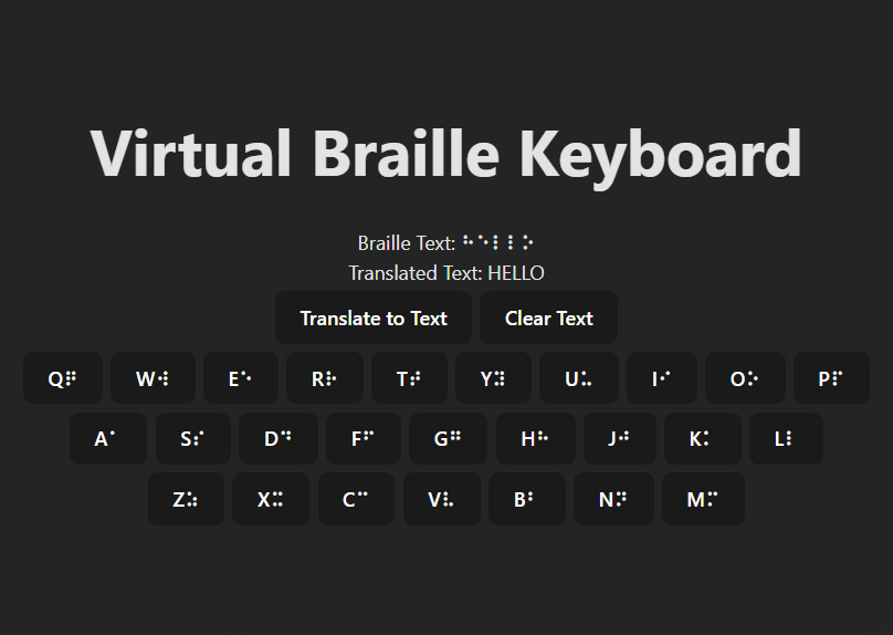 Virtual-Braille-Keyboard