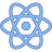 React JS logo